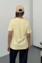 Women's Dog Embroidered 100% Cotton T-Shirt Yellow - 26Y 26730 - 5