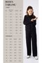 Girl's Gabardine Pantsuit with Jacket, Young Girl's Embroidered Two-Piece Suit, Ages 7-14 - 2