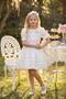 36394Pr Ecru Girls' Dress