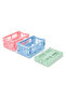 3 Foldable Organizer Crates - 4