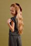 Girl's Glittery Blouse and Loose Trousers 2-Piece Set – Special Occasion Combination - 6