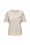 Happy Women's Beige T-Shirt (15370117-O)