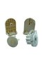 38-Piece Set with Reducer, Cream Transparent Chain Mechanism and Plastic Legs