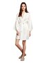 Combed Cotton Mood Women's Bride White Dressing Gown 2010