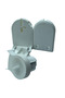 32mm Roller Blinds White Latch Foot and Square Pin Mechanism Set - 4