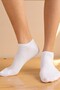 10 Pairs Cotton Short Slipper Socks – Men's & Women's Ankle-Length Black White Sock Set - 5