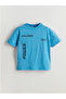 Lcw kids bicycle collar printed boy's t-shirt - 6