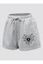 New Fashion Men's Spider Print Shorts with Pockets - 2