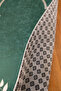 Decorative Digital Printed Green Non-Slip Base Prayer Mat 75X120 - 5