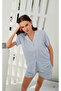 Women'S, Shirt Collar, (Socks Included), Pajama Set