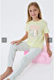 Mother-Daughter, 100% Cotton, (With Free Socks), Pajama Set (Sizes Priced Separately) - 4