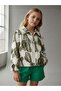 Girl's Soft Textured Patterned Jacket - 6