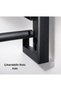 Wall Mounted Towel Holder, Kitchen Organizer, Bathroom Shelf, Towel Holder, Multi-Purpose Shelf with Hanger - 5