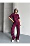 Women's Modal Fabric Relaxed Cut Tracksuit Set - 2