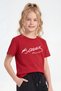 Single Ataturk and Flag Print Themed Children's Short Sleeve T-Shirt - 6