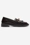 Women's Brown Leather Tassel Detailed Loafer Casual Shoes - 2