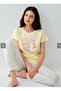 Mother-Daughter, 100% Cotton, (With Free Socks), Pajama Set (Sizes Priced Separately) - 2