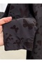 Butterfly Pattern Dress with Front Buckle-Ek749.3 Brown - 4