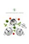 Elisa Stainless Steel Cookware Set of 3 16-18-20cm - 3