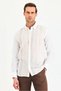 100% Natural Look – Cotton Linen Long Sleeve Men's Shirt - 3