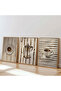 3 Piece Wooden Framed Living Room Hall Kitchen Table Set Set3526 - 2