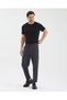Men's Regular Fit Trousers with Elastic Waist and Lycra Cuffs - 7