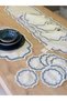 Supla Runner Presentation Plate Cream American Style 17Pcs Supla Plate Coaster 1 Runner Roma - 5