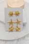 Summer Concept Earring Set (Sun, Starfish, Crab)