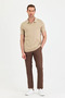 Polo Collar Short Sleeve Men's T-Shirt – Modern and Timeless Elegance - 5