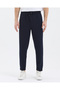 Men's Regular Fit Trousers with Elastic Waist and Lycra Cuffs - 2