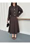 Lycra Denim Gilet Dress Jacket Set Islamic Clothing - 7