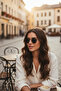 36102 Leopard Round Women's Sunglasses 45-25-150