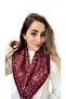 تفاصيل النمط 65*65 وشاح أبيض - 3