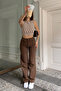 Dark Brown Palazzo Jean Mg1247 - 7