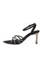Black Women's Thin Heeled Special Occasion Evening Dress Shoes 681137 Z - 4