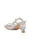 Silver Special Occasion Women's Evening Dress Shoes 655485 Z - 4