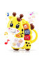 -Baby Musical Giraffe Toy for Early Learning - Green/Yellow - 5