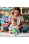 -Baby Musical Learning Radio Toy with Lights and Sound -Green/Pink - 6