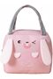 Cute Happy Lunch Bags Small Cooler Bag Leak Proof Lunch Tote Hand bag Aluminum Foil And Water Proof