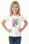 Printed Short Sleeve T-Shirt for Girls B18 - 2