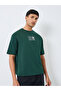 Men Green Graphic Print Oversized T-Shirt - 3