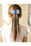 Lily Co Figured Knitted Hair Clip