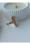 Women's Ring Handmade Heart Polymer Clay Adjustable Ring Special Design - 7