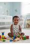 Baby Stripe Theme Linen Salopet Jumpsuit 16003 - 2