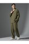 Men's Flam Ham Linen Oversize Shirt Baggy Fit Tracksuit Bottom-Top Set - 3