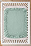 100% Organic Cotton 2 Layer Muslin Elastic Baby Sheet 70X120 cm |   Breathable Soft Crib Sheet - 5
