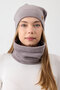 100% Micro Polar Fleece Extra Flexible and Soft Women's Beanie Neck Warmer Set - 4