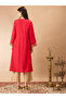Gotta Patti Lace Detail A-Line Festive Kurta - 3