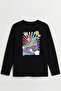 Printed Long Sleeve T-Shirt for Girls B18 - 3
