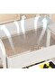 3-Tier Storage Cart with Tabletop, Portable Wheels, Easy Assembly, Space-Saving Design - 5